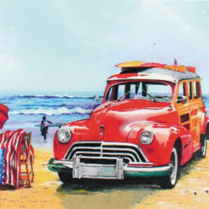 Auto Rojo, Playa