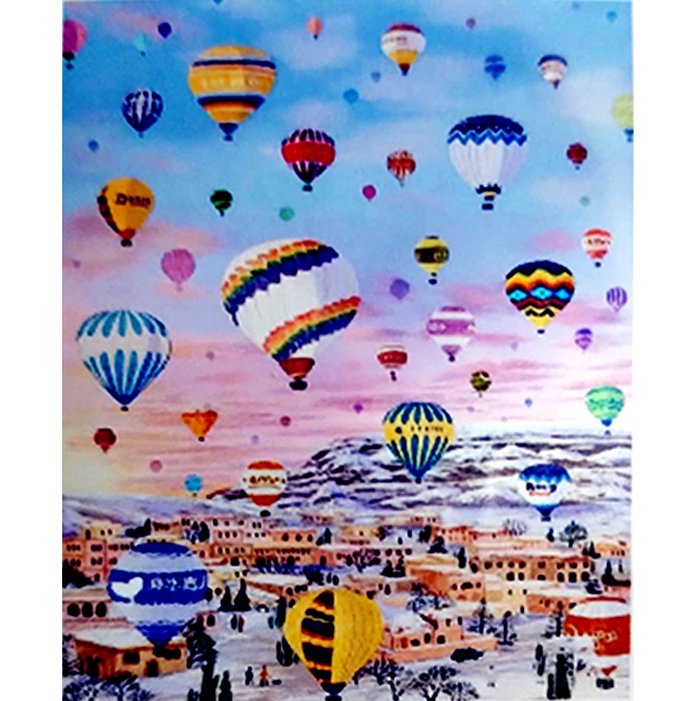 Globos sobre la Ciudad