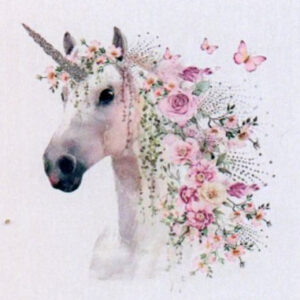 Unicornio flores 2