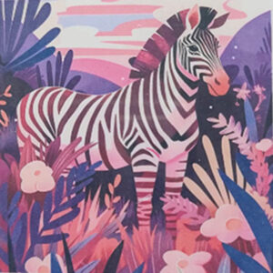 Pintura Cebra