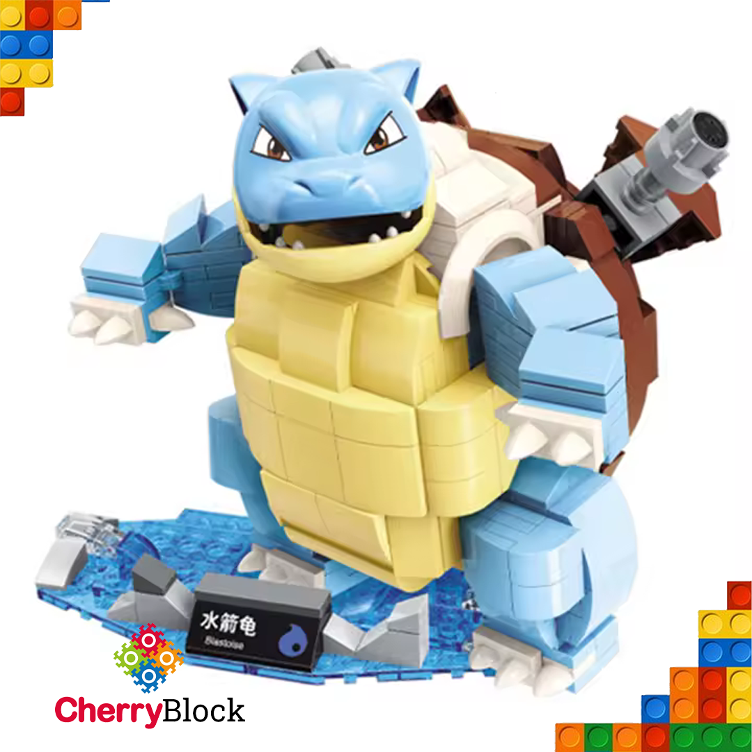 Pokémon Blastoise – Poder Acuático en Acción