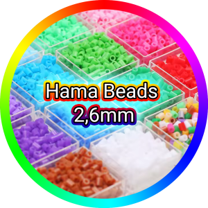 Colores hama Beads 2,6