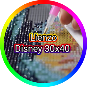 Pintura Diamante Lienzo Disney 30x40